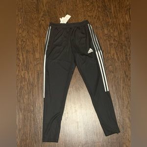 BRAND NEW WITH TAGS Adidas joggers, color: Black/White, size medium